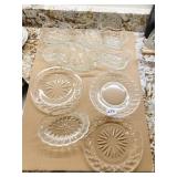 HOLIDAY SERVING DISH AND PLATES