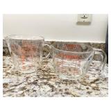 PYREX MEASURING CUPS