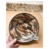 TIM MASON BOWLS WITH GOLD RIM 4 1/4 INCH,