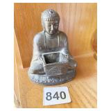 JAPANESE 3.5" H VINTAGE BUDDHA INCENSE BURNER