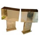 CURTIS JERE MID CENTURY TABLE LAMPS SIGNED