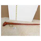 CARVED 21" L ELEPHANT HEAD SHOEHORN