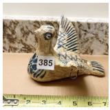 BIRD IN FLIGHT CLAY CONSTRUCTION HAND PAINTED 7