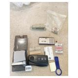 MICRO CASSETTE PLAYERS, STAPLER, ETC.