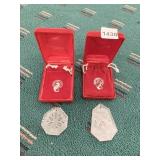 SNOWFLAKE ORNAMENTS 2 WITH BOXES