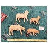 ITALY ANIMAL FIGURES ONE W/ BROKEN LEGS