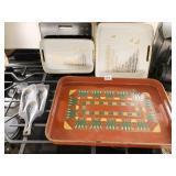 SERVING TRAYS, SPOON RESTS, ETC.