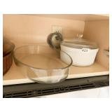 OVAL GLASS BAKING DISH 13 INCH, SOUFFLE OR