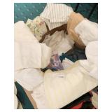 CLEANING RAGS, SHEETS, ETC.