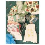 HOT PADS, TEA TOWELS, DISH RAGS, ETC.