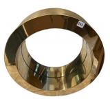 MID- CENTURY PORTHOLE MIRROR IN BRASS BY C.JERE
