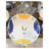 MAXIM 5 SERVING BOWLS AND 13" D SERVING BOWL