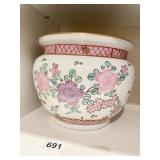 JAPANESE PLANTER 10 INCHES HIGH BY 9.5 INCHES