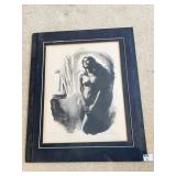 NUDE BY SANDRA LIBERMAN 99/200 24" X 20" W/ MAT