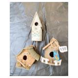 BARN, WELCOME AND OTHER BIRD HOUSES