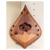 SWEDISH DOOR HARP INLAY WOOD