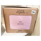 KING ORGANIC 600 NEW SHEETS IN BOX