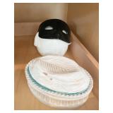 OVAL BAKING PAN AND MASK DISH