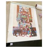 61/400 PRINT SIGNED LR 1982