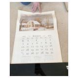 DAVID LEE 1978 PRINT LITHOGRAPH SPRING SONGBIRD