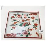 JAPAN SERVING TRAY 9" X 11" PORCELAIN