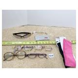 GLASSES PRESCRIPTION AND CHEATERS SOME WITH