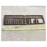 JAPANESE SOROBAN ABACUS 16 INCH LONG BY