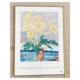 JAMES PAUL BROWN Z GALLERIES - SIGNED JIM BROWN