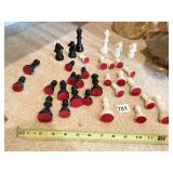CHESS PIECES PLASTIC