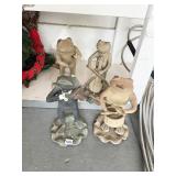 MUSICIAN PLAYING FROGS