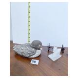 BANDANNE SCULPTURE- CALIF. 6" L X 3" H