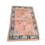 HOOK RUG CHINESE STYLE RUG 48" X 70"