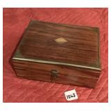 METAL INLAID TRINKET BOX