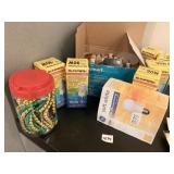 SUN PACK 90W BULBS, LED BULBS, TIE DOWN STRAPS