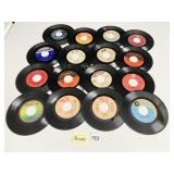 RECORDS VARIOUS GREAT SEVENTIES TITLES NO JACKETS