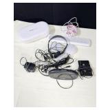 ION UV SANITIZER, ALARM CLOCK, BATT OPERATED