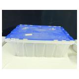 FLIP LID STORAGE TOTE