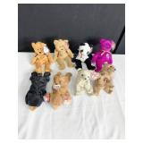 8 TY BEANIE BABIES NEW WITH TAGS