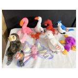 8 TY BEANIE BABIES NEW WITH TAGS