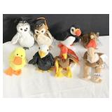 8 TY BEANIE BABIES NEW WITH TAGS