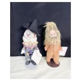 MADAME ALEXANDER SCARE CROW & LION