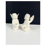 GOEBEL ANGEL CANDLE STICK HOLDERS PR