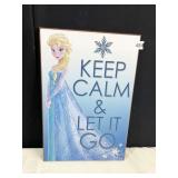 ELSA FROM FROZEN WALL PLAQUE