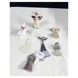 ORNAMENTS GANTZ ANGEL PEWTER, GLASS ANGELS,