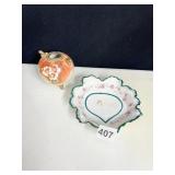 TRINKET TRAY AUSTRIA, ROSE BOWL