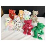 8 TY BEANIE BABIES NEW WITH TAGS