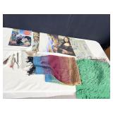 DRESSER SCARF, PILLOW COVERS, PLACE MATS, LE