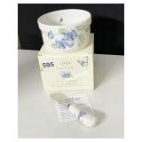 LENOX  BUTTERFLY MEADOW BOWL W/ KNIFE