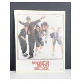 1989 NEW KIDS ON THE BLOCK FRAMED POSTER