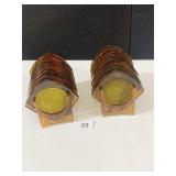 MCM COASTERS LUCITE 2 SETS